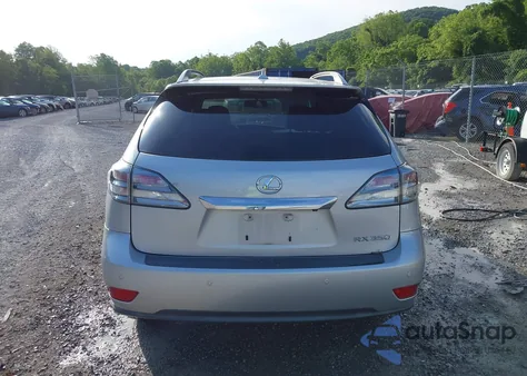2012 Lexus Rx 350 from USA, damaged, VIN 2T2BK1BA2CC143553